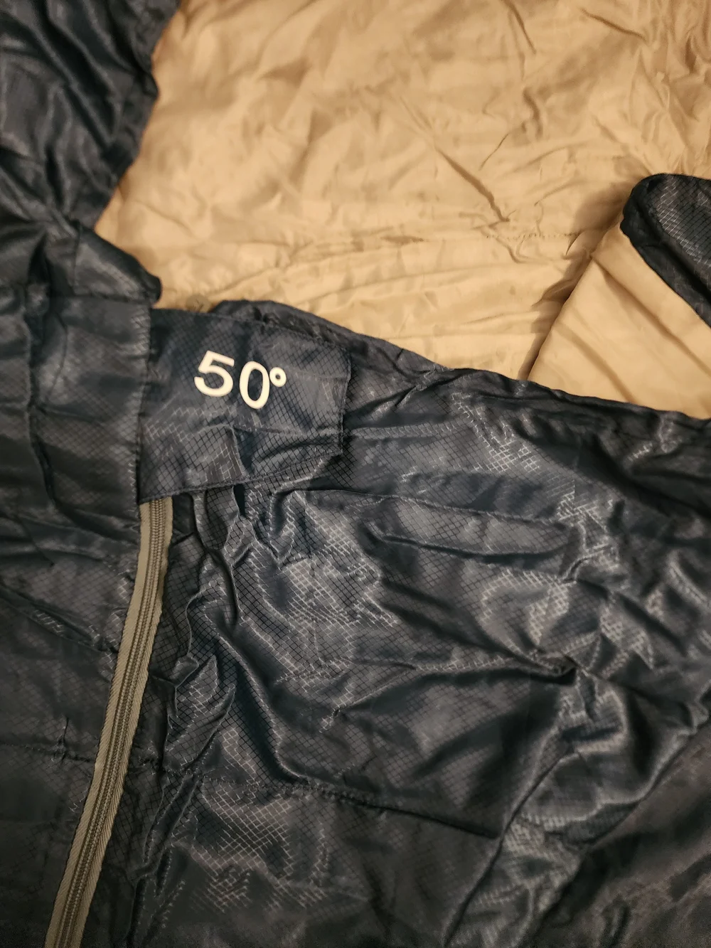 Field & Stream Blue and Black 50° Sleeping Bag